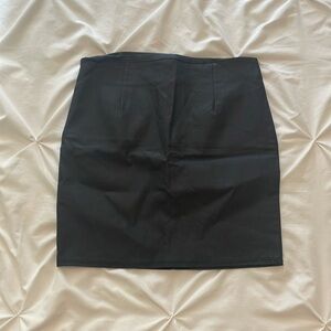 Windsor Leather Mini Skirt Size Large